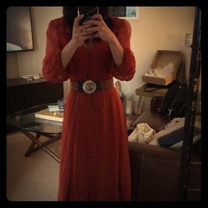 Maxazria collection silk dress